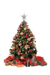 Living and Home Wrought Iron Christmas Tree Topper Star Ornament Home Decor in Silver - thumbnail 3