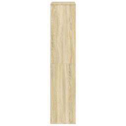 Berkfield Home Bookcase Sonoma Oak 100x33x156.5 cm Engineered Wood in Brown - thumbnail 5