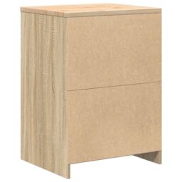 Berkfield Home Garage Storage Cabinet Sonoma Oak 60x51x85 cm Solid Wood Pine in Brown - Size: 60 x 51 x 85 cm - thumbnail 8