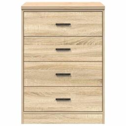 Berkfield Home Garage Storage Cabinet Sonoma Oak 60x51x85 cm Solid Wood Pine in Brown - Size: 60 x 51 x 85 cm - thumbnail 6