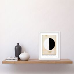 Artery8 Hilma Af Klint Buddha's Standpoint In The Earthly Life, No. 3a Abstract Painting Artwork Framed Wall Art Print A4 in White - thumbnail 2