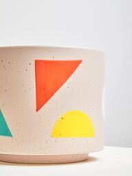 Orsina Large Ceramic Planter, Handcrafted Ceramic Planter for Home Decor, Stoneware planter for Living Room - thumbnail 5