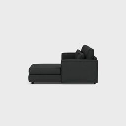 Snugg Furniture UK Limited (Left Hand) Swans High Back corner Sofa in Grey - thumbnail 2