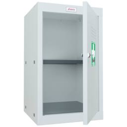 Phoenix Safe Company Size 3 Light Grey Medical Cube Locker with Key Lock, MC0644GGK, 87L - Size: 600mm - thumbnail 2
