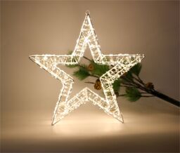 Xmas Haus 50 x 8 cm 2D 1440 LED Warm White Star - thumbnail 5