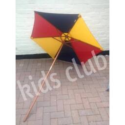 NESTLUNE Kids Rainbow Multicoloured Garden Parasol Sun Shade - Size: 100 cm x 60 cm - thumbnail 2