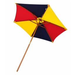 NESTLUNE Kids Rainbow Multicoloured Garden Parasol Sun Shade - Size: 100 cm x 60 cm