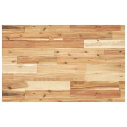 Berkfield Home Versatile Desk Top Oil Finished 120x50x4 cm Solid Wood Acacia in Brown - Size: 120 x 50 x 4 cm - thumbnail 2