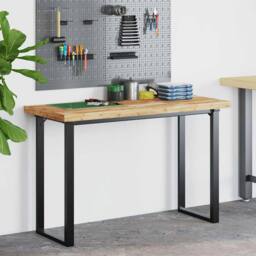 Berkfield Home Versatile Desk Top Oil Finished 120x50x4 cm Solid Wood Acacia in Brown - Size: 120 x 50 x 4 cm - thumbnail 1