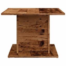 Berkfield Home Coffee Table Old Wood 55.5x55.5x40 cm Engineered Wood in Brown - thumbnail 5