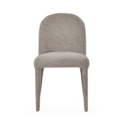 Cheshire Islington Premium Grey Chenille Upholstered Dining Chairs - Set of 2 in Dark Grey - thumbnail 3