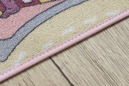 RugsX Rebel Roads Rug in Pink - Size: 95 cm x 133 cm - thumbnail 5