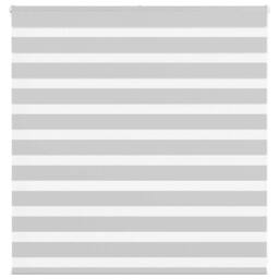 Berkfield Home Elegant Zebra Blind Light Grey 140x100 cm Fabric Width 135.9 cm P - thumbnail 2
