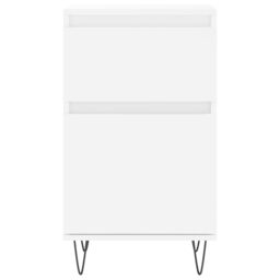 Berkfield Home Sideboard White 40x35x70 cm Engineered Wood - Size: 40 x 35 x 70 cm - thumbnail 5