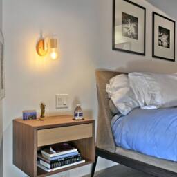 COMELY 2 Pack Indoor Wall Lights, Vintage Wood Wall Lights, White, E27 in White - thumbnail 2