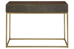 Orsina Understated Luxurious Console Table, Modern Design Sofa Table, Functional Hallway Table For Livingroom in Brown - thumbnail 6