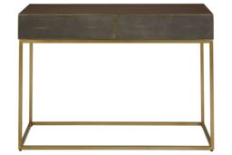 Orsina Understated Luxurious Console Table, Modern Design Sofa Table, Functional Hallway Table For Livingroom in Brown