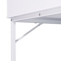 FENCHILIN Dressing Table with 3 Drawers & Lights Hollywood Makeup Vanity Desk in White - thumbnail 9