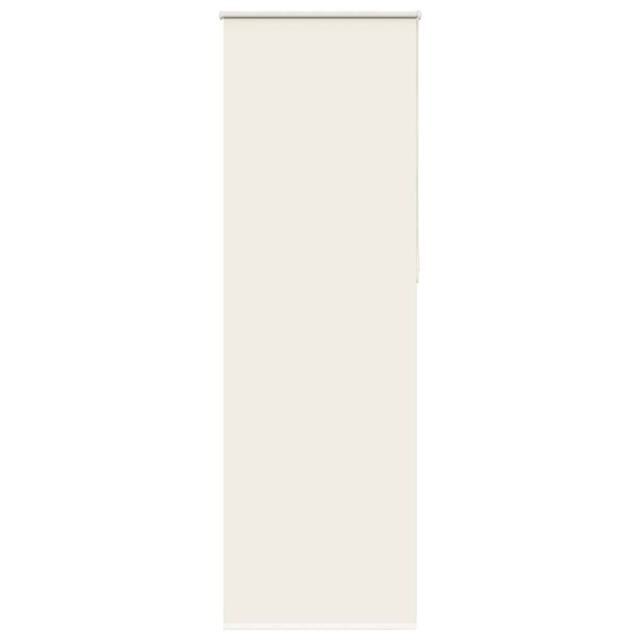 Berkfield Home Roller Blind Blackout Light Grey 145x175 cm Fabric Width 141.6 cm… in Off-White - image 1