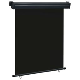 Berkfield Home Balcony Side Awning 140x250 cm Black