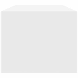 Berkfield Home TV Cabinet White 80x31x25.5 cm Engineered Wood - thumbnail 7