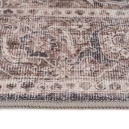 Kukoon Vintage Beige Soft Chenille Washable Living Room Area Rug in Taupe - Size: 240 cm x 330 cm - thumbnail 5
