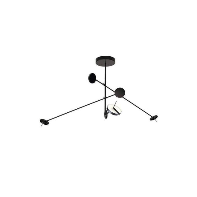 Netlighting Invisible LED Pendant Matt Black Dimmable 2295lm 3000K