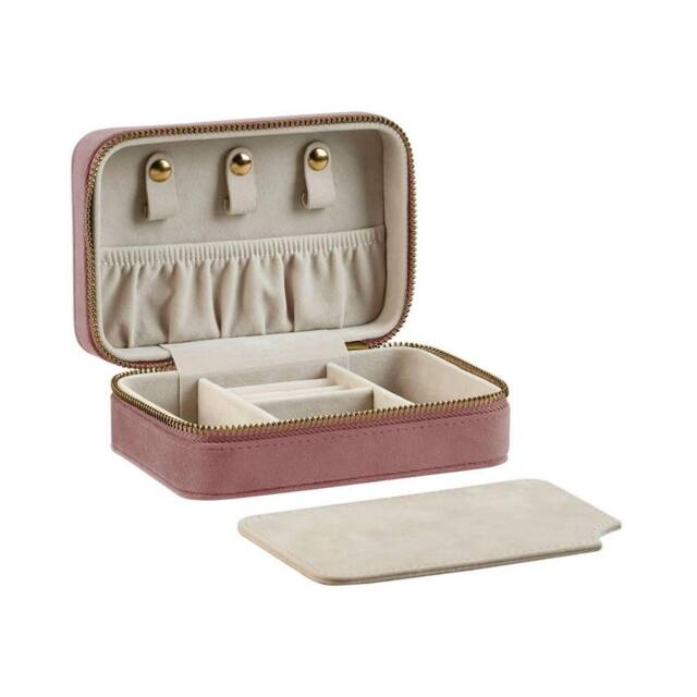 Bagbase Women's Travel Velvet Jewellery Box in Rose - image 1