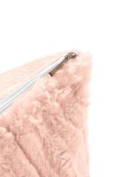 Living and Home Cozy Ultra Soft Textured Duvet Cover Set in Pink - Size: Single - thumbnail 6