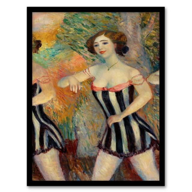 Artery8 William James Glackens Framed Wall Art Pony Ballet Theater Dancer - Size: A3 - image 1