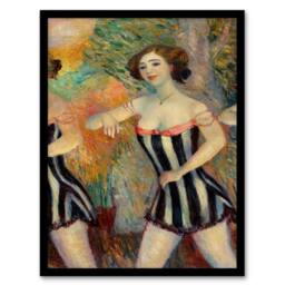 Artery8 William James Glackens Framed Wall Art Pony Ballet Theater Dancer - Size: A3 - thumbnail 1