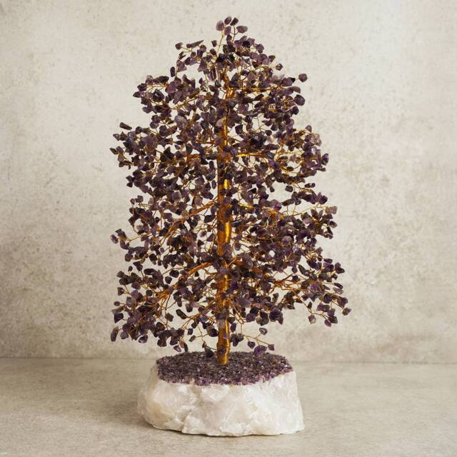 Serenity Amethyst Tree Of Life - Large in Purple - image 1