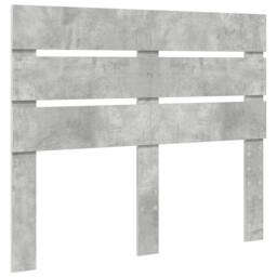 Berkfield Home Bed Frame with Headboard Concerte 120 x 190 cm Solid Pine Wood in Grey - thumbnail 6