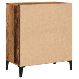 Berkfield Home Sideboard Old Wood 60x35x70 cm Engineered Wood in Brown - Size: 60 x 35 x 70 cm - thumbnail 6