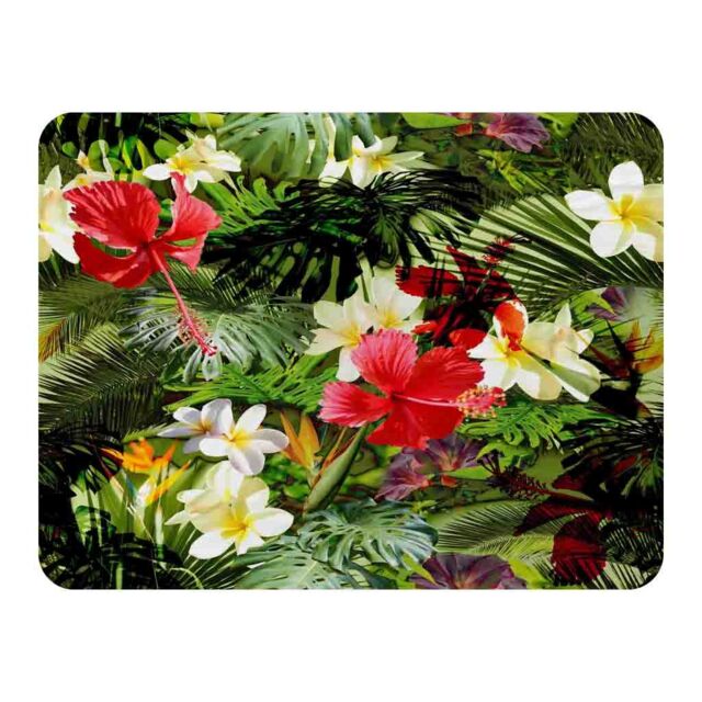 Benjamin Tate Design Tropical Foliage Blanket in Natural - Size: 120 cm x 150 cm - image 1