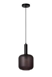 Lucide 'ELOISE' Dimmable Adjustable Indoor Stylish Modern Pendant Light 1xE27 in Black - thumbnail 2