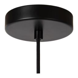 Lucide 'ELOISE' Dimmable Adjustable Indoor Stylish Modern Pendant Light 1xE27 in Black - thumbnail 5