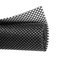 FLAVORA 120x180cm Black Anti Slip Mesh Rug Underlay - Size: 100 cm diameter - thumbnail 4