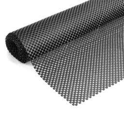FLAVORA 120x180cm Black Anti Slip Mesh Rug Underlay - Size: 100 cm diameter