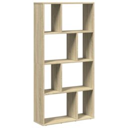 Berkfield Home Bookcase Sonoma Oak 60x20x120 cm Engineered Wood in Brown - Size: 60 x 20 x 120 cm - thumbnail 2