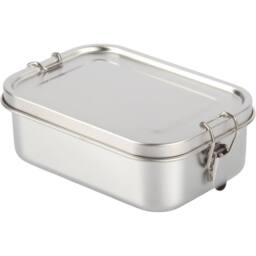 KORVIXA 1PCS Stainless Steel Bento Lunch Box 750ml in Silver - Size: 500mm - thumbnail 1