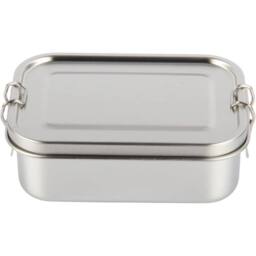 KORVIXA 1PCS Stainless Steel Bento Lunch Box 750ml in Silver - Size: 500mm - thumbnail 2