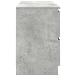 Berkfield Home TV Cabinet Concrete Grey 100x35x54 cm Engineered Wood - Size: 100 x 35 x 54 cm - thumbnail 7