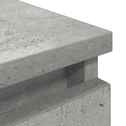 Berkfield Home TV Cabinet Concrete Grey 100x35x54 cm Engineered Wood - Size: 100 x 35 x 54 cm - thumbnail 9