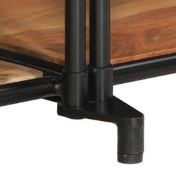 Berkfield Home TV Cabinet 200x42x40 cm Solid Wood Acacia in Brown - Size: 200 x 42 x 40 cm - thumbnail 8