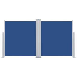 Berkfield Home Retractable Side Awning Blue 100x600 cm