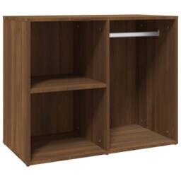 Berkfield Home Dressing Cabinet Brown Oak 80x40x65 cm Engineered Wood - Size: 80 x 40 x 65 cm - thumbnail 1