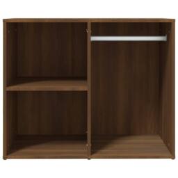 Berkfield Home Dressing Cabinet Brown Oak 80x40x65 cm Engineered Wood - Size: 80 x 40 x 65 cm - thumbnail 3