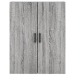 Berkfield Home Highboard Grey Sonoma 69.5x34x180 cm Engineered Wood - thumbnail 6