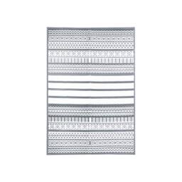 Charles Bentley Lightweight Waterproof Indoor/Outdoor Rug in Mid Grey - Size: 170 cm x 120 cm - thumbnail 1